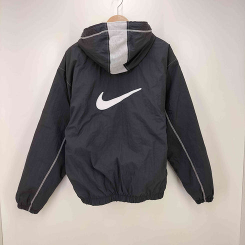 ナイキ NIKE 90S-00S 白タグ バック スウォッシュ フーデッド ブルゾン メンズ JPN:L